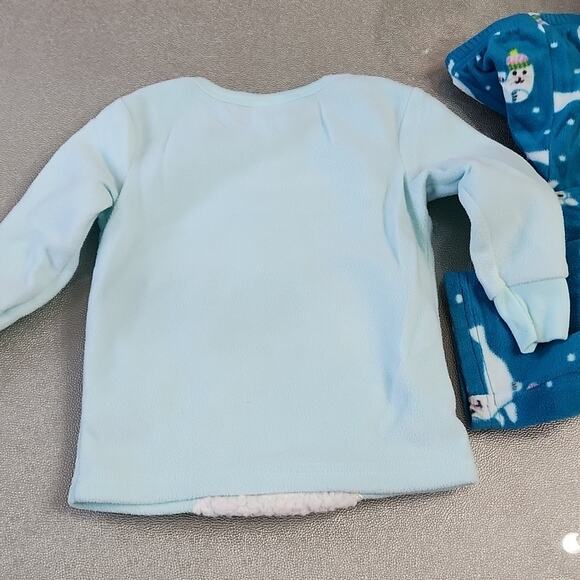 Cat &  Jack Seal Winter Pajamas, 2 piece set, 18M - Picture 6 of 6